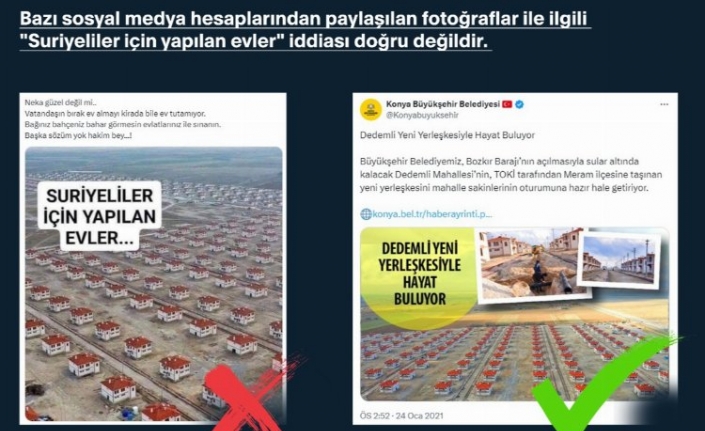 İletişim: Suriyeliler için konut yapılmıyor!