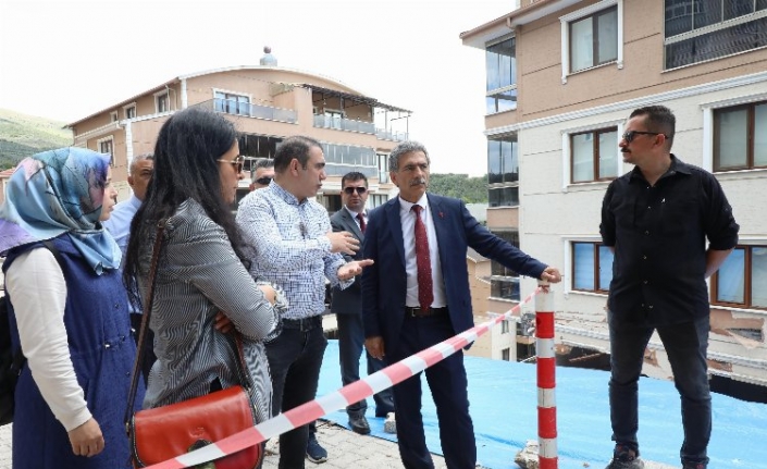 İstinat duvarı güvenliğinde belediye, üniversite ve BURKENT işbirliği