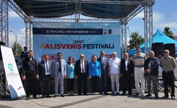 Kocaeli alışveriş festivali başladı