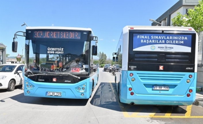 Manisa'da üniversiteliler için ücretsiz 'ring'ler başladı