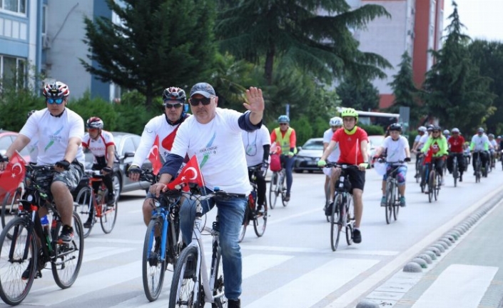 Pedallar İzmit'te de 19 Mayıs'a çevrildi