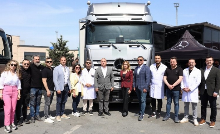 Sağlık Bakım Tırı, kamyon şoförleri için marşa bastı