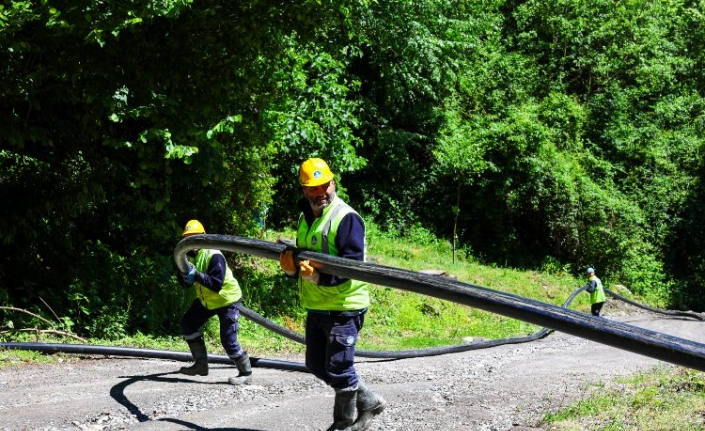 Sakarya'da 8 kilometrelik yeni içme suyu hattı tamamlandı