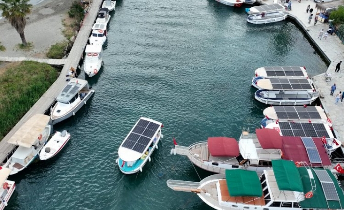 Çevre dostu teknelerin dönüşümü tamamlandı