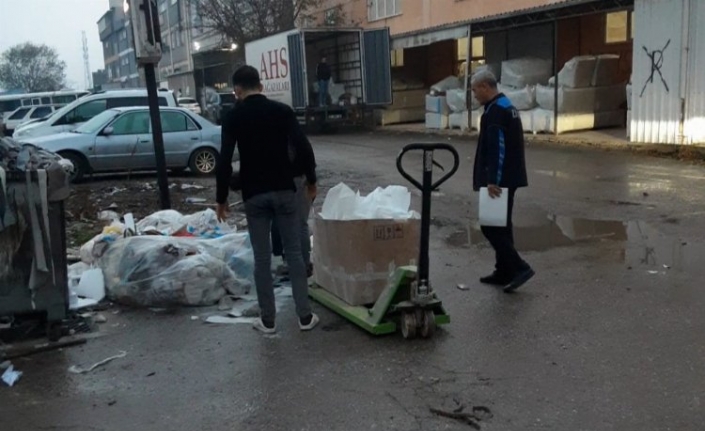 İnegöl'de zabıta çevre için teyakkuzda