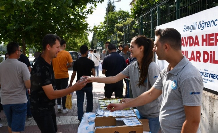 Manisa Büyükşehir öğrencileri yalnız bırakmadı