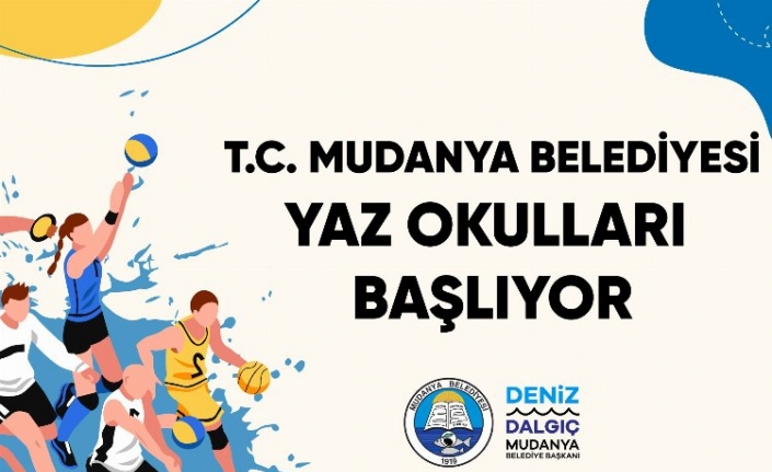 Mudanya'da yaz okulları başlıyor