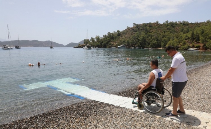 Muğla'da engelsiz plajlar 23'e çıktı