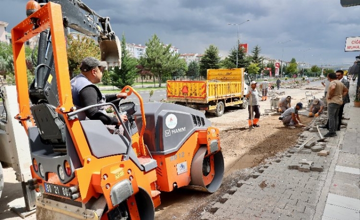 Nevşehir'de belediye ekiplerinden yoğun mesai