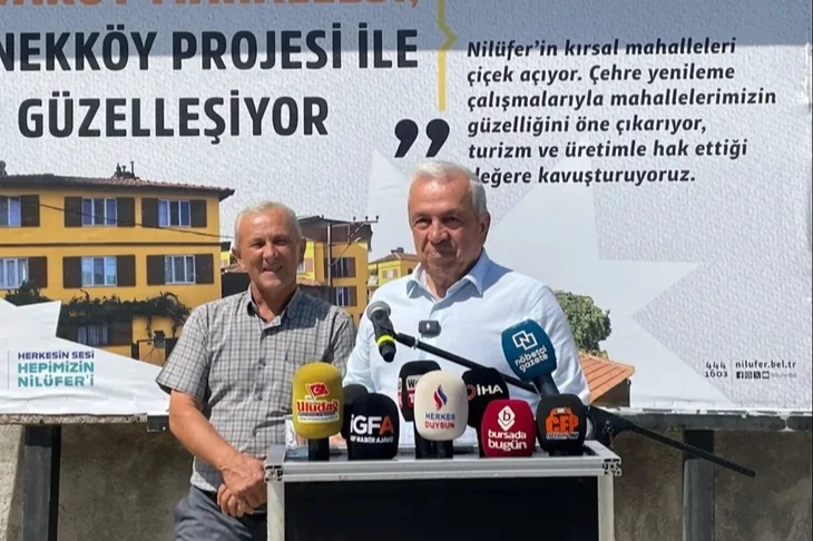 Nilüfer'in kırsal mahalleleri 'örnek' oluyor