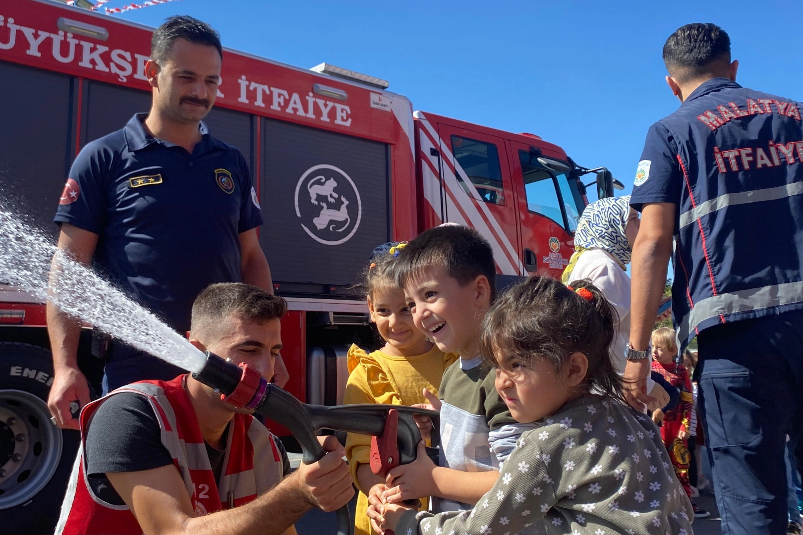 Malatya'da çocuklara eğlenerek öğrendi