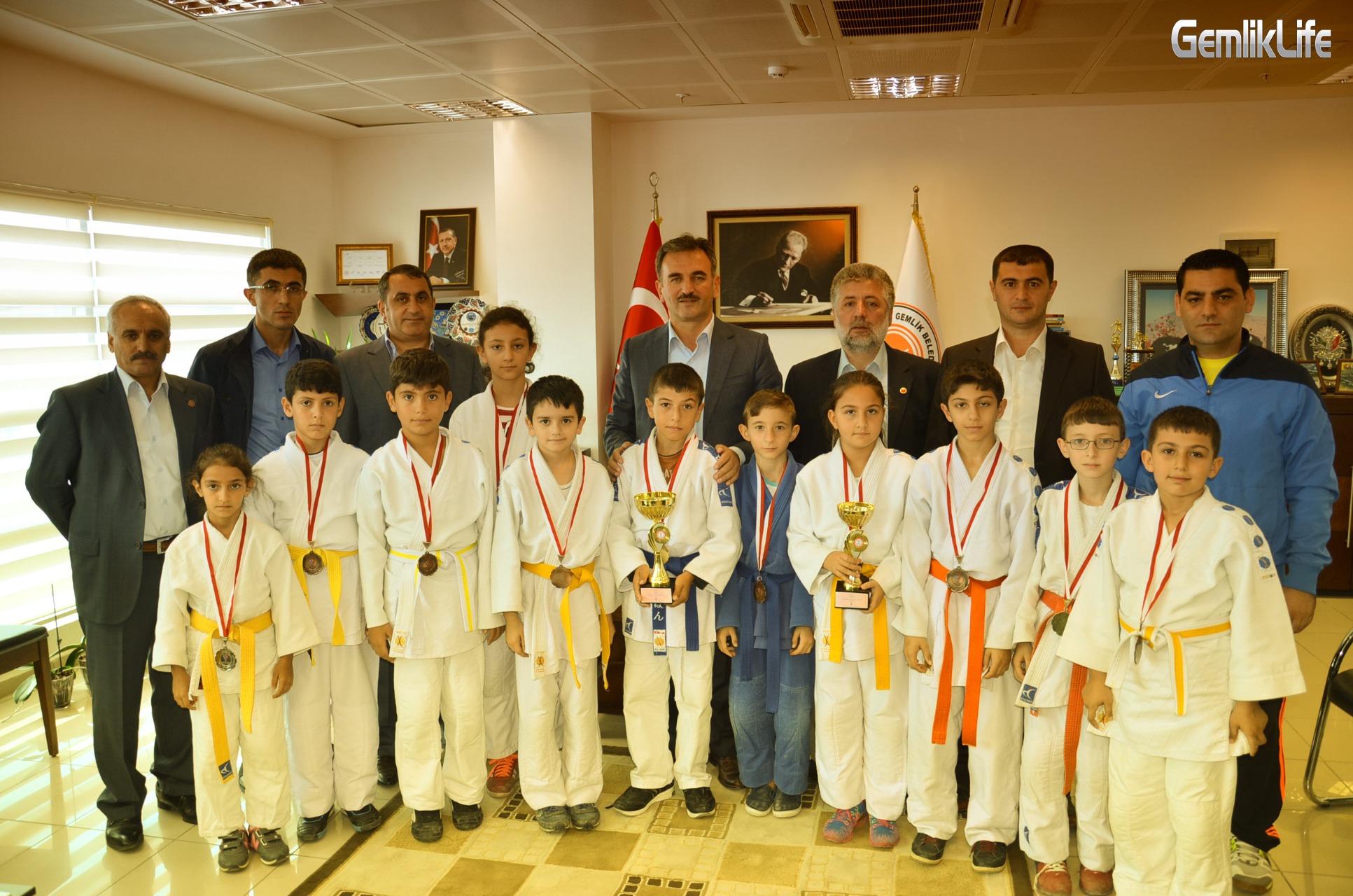 Gemlik Belediyespor Judo Takımı 11 Madalya ile Döndü