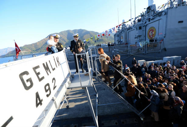 TCG Gemlik Fırkateyni Yurda Döndü