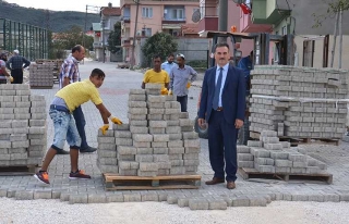 Eşref Dinçer Mahallesinin Yolları Yapılıyor