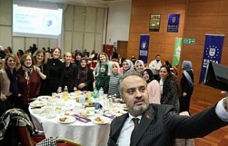 Bursa'da 'kadınlar' buluşması