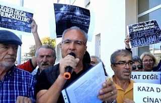 İzmir Güzelbahçe’den Bartın protestosu