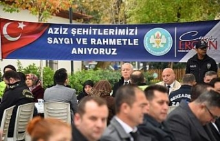 Manisa şehitlerini rahmetle andı