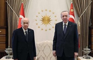 Erdoğan Bahçeli ile buluştu