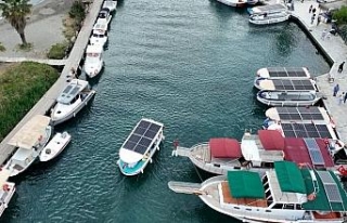 Çevre dostu teknelerin dönüşümü tamamlandı