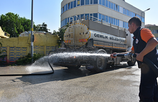 Gemlik'te dört koldan temizlik