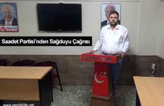 Saadet Partisi Gemlik İlçe Başkanından Sağduyu...